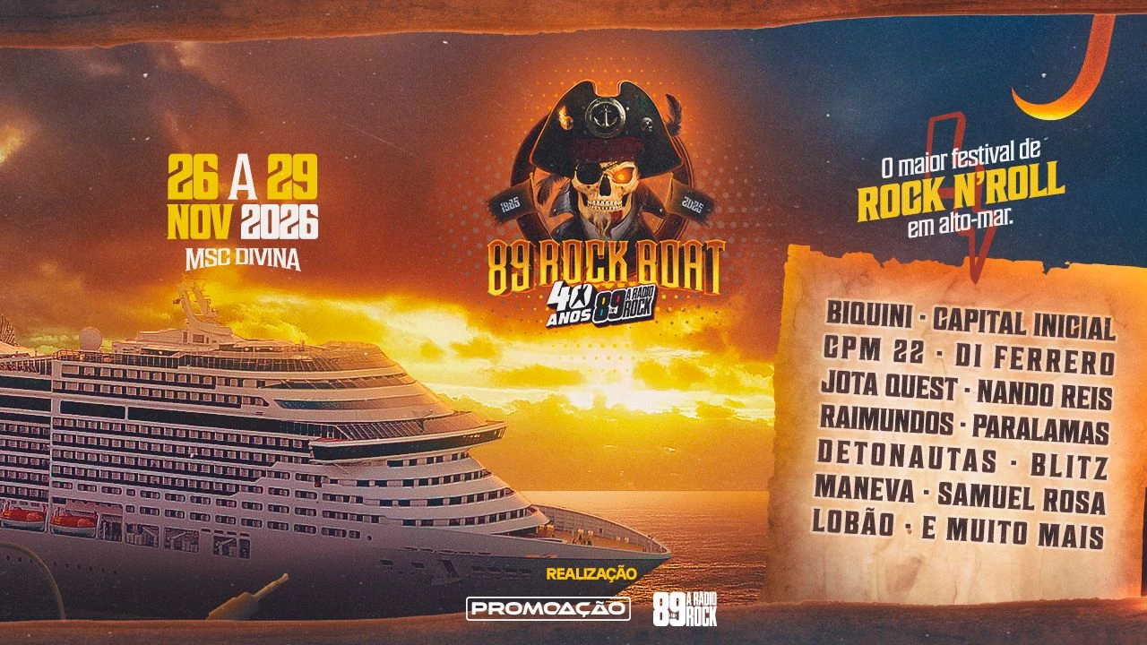 89 Rock Boat 40 Anos