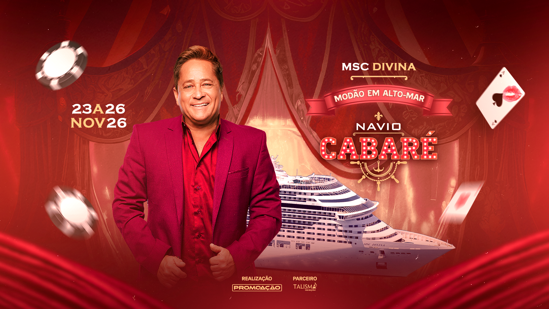 Navio Cabaré 2026