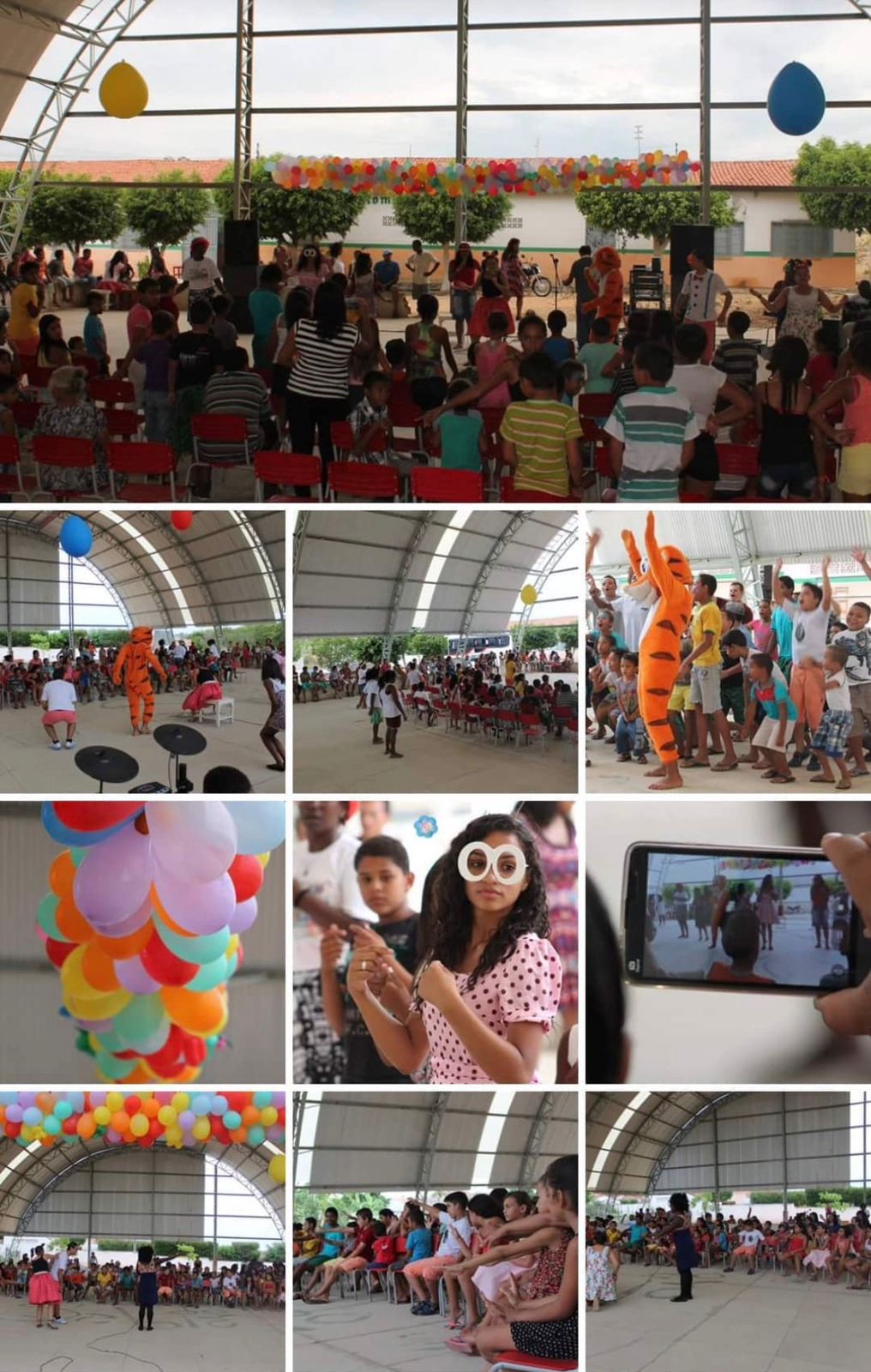 Evento com crianças - projeto social